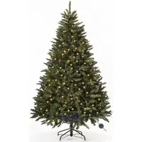 Royal christmas - Kunstkerstboom - Washington - PVC - 180 cm - met LED verlichting - 944 Takken - Groen