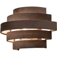 Lumidora Wandlamp 75400 - Voor binnen - POLIGNANO - E14 - Grijs - Bruin - Metaal