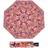 Doppler Paisley Damesparaplu - Sterk, Licht & Półautomatic
