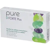 Pure D Forte Plus | 60 kauwtabletten