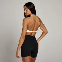 Myprotein MP Tempo sportbeha met halternek en open rug - Wit - M