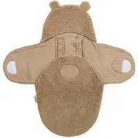 Meyco Baby G.0 Bear 100x100 Cm Swaddle Blanket Bruin Kinderen