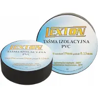 Lexton Isolatietape Zwart 25m - PVC, Flexibel, Rubberlijm