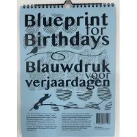Made Sustained Blauwdruk voor verjaardagen verjaardagskalender