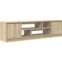 vidaXL Tv-meubel 188,5x41x50 cm spaanplaat sonoma eikenkleurig