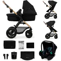 Kinderkraft 3 in 1 MOOV 2 Air Pure kinderwagen Black