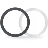 Tech-Protect Magmat Ring voor MagSafe - Sterke Magneet - Zwart & Zilver