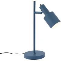QAZQA Moderne tafellamp blauw - Stijn