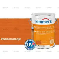 Remmers Long Life Houtbeits UV – verkeersoranje – 2,5 Liter – Duurzame houtbescherming met maximale UV-bescherming