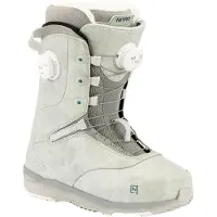 Nitro - Dames snowboardschoenen - Crown Boa Light Grey voor Dames - Maat 27.5 - Grijs