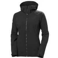 Helly Hansen Paramount Hood, softshell jas, dames, zwart