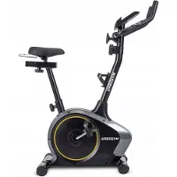 Urbogym ARGO YELLOW Hometrainer - Magnetische Fitnessfiets - 8 Weerstandsniveaus - Vliegwiel 6 kg - Max. 130 kg - Geel