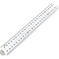 Benson Duimstok - 1 meter - Fiber - Wit - Stevig en duurzaam