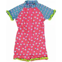 Playshoes UV-bescherming royal blue/koningsblauw / groen / pink / wit