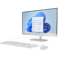 HP All-in-One-pc 24-cr0242ng [60,5 cm (23,8") FHD-scherm, Intel Core i3 N300, 8 GB RAM, 256 GB SSD, DOS]