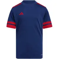 Adidas Functioneel shirt 'Squa25' navy / vuurrood