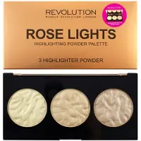 Makeup Revolution Rose Lights Highlighting Powder Palette 10 g