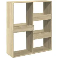 vidaXL Kamerscherm 100x33x115 cm bewerkt hout sonoma eikenkleurig