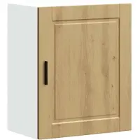 vidaXL Keukenbovenkasten 2 st Porto bewerkt hout artisanaal eikenkleur
