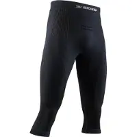 X-Bionic - Thermokleding - Xbionic Energy Accumulator 4.0 Pant 3/4 Opal Black voor Unisex - Zwart