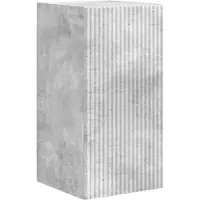 vidaXL TV Wandkast 30 x 31 x 60 cm Beton Bewerkt hout