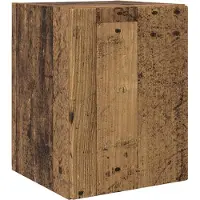 vidaXL TV Wandkast 30 x 31 x 40 cm Oud Hout Bewerkt hout