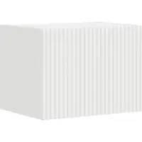 vidaXL TV Wandkast 39 x 31 x 29,5 cm Wit Bewerkt hout