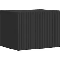 vidaXL TV Wandkast 39 x 31 x 29,5 cm Zwart Bewerkt hout