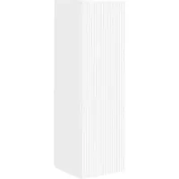 vidaXL TV Wandkast 30 x 31 x 100 cm Wit Bewerkt hout
