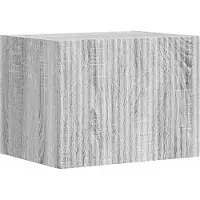 vidaXL TV Wandkast 39 x 31 x 29,5 cm Grijs Sonoma Bewerkt hout