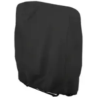 INF Opvouwbare stoelhoes met opbergzak - Zwart - 210D Oxford-stof