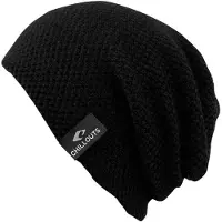 Chillouts beanie muts Osaka in zwart