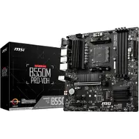 MSI B550M PRO-VDH Moederbord Socket AMD AM4 Vormfactor Micro-ATX Moederbord chipset AMD B550
