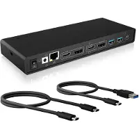 Icy Box ICYBOX USB-C 13-in-1 USB 3.0 Type-A + Type-C Dock met PD 65W