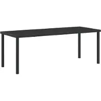 vidaXL Tuin Eettafel Set 9 st Beige en Lichtgrijs poly rattan