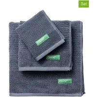 Benetton 450gsm Badhanddoekenset 3 Eenheden