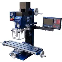 HBM freesmachine BF 30 grote tafel DRO