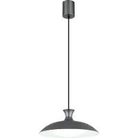 Globo Grijze hanglamp Rocha design Ø 40cm