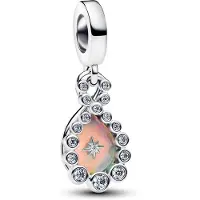 Pandora Moments - Dames Bedel - Zilver & Wit
