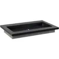 Forzalaqua Wastafel nova doppio gezoet 80.5x51.5x9.5 cm 2 kraangaten