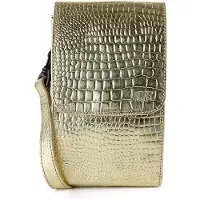 Bear design Schoudertas / Heuptas Robbie 2.0 Champagne Croco