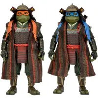NECA Ninja Turtles 3: Teenage Mutant Leonardo & Michelangelo set, 2 figuren, 18 cm