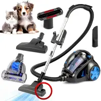 AG AG3100 Stofzuiger Zonder Zak - Stofzuigers - Vacuum Cleaner Zakloos - Geschikt Voor Dierenharen -900W - Sterke Zuigkracht - Blauw