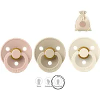 BIBS fopspenen symmetrisch - maat 2 (6-18 maanden) - blush, vanilla en ivory