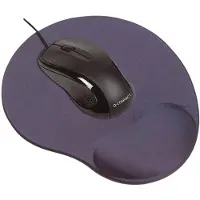 Q-CONNECT gel muismat met polssteun, grijs