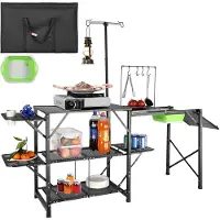 Vevor Campingkeuken Buitenkeuken 174 x 50 x 160 cm