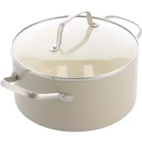 GreenChef Kookpan Nordics Met Keramische Antikleeflaag met deksel 20 cm
