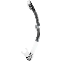 Cressi Alpha Ultra Dry Diving Snorkel Zwart,Zilver