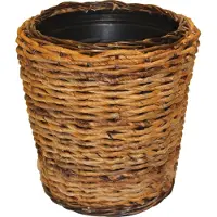 Van der leeden Plantenmand Abaca Naturel D 45 H 42 Cm