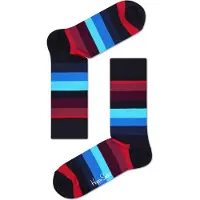 Happy socks Stripe Black-Schoenmaat 36 - 40